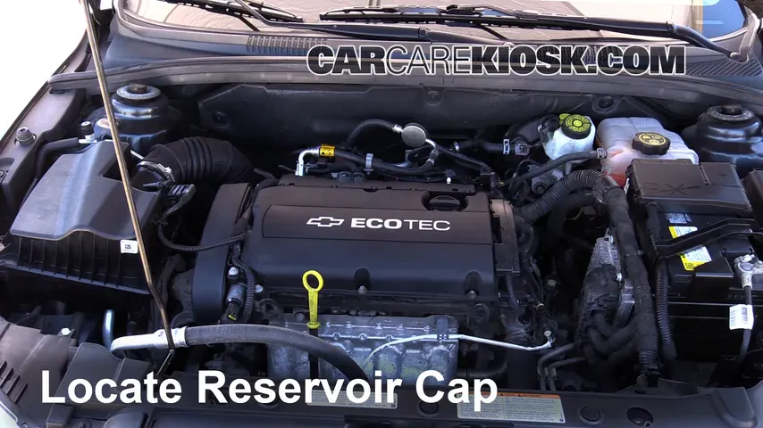 2014 Chevrolet Cruze LS 1.8L 4 Cyl. Sedan (4 Door) Transmission Fluid Check Fluid Level